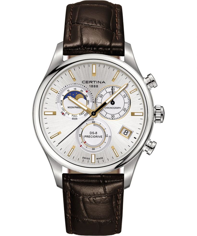 Zegarek męski Certina DS-8 Chronograph Moon Phase