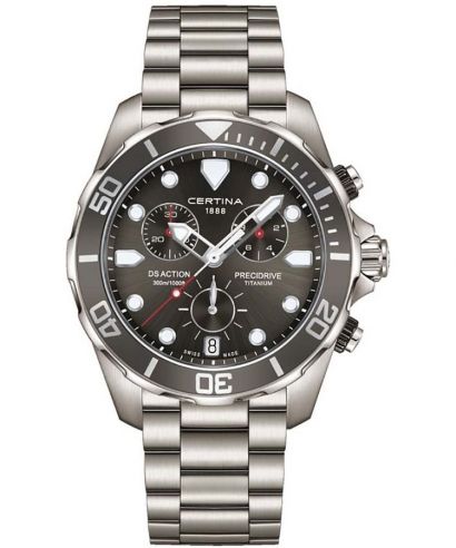 Zegarek męski Certina DS Action Precidrive Chronograph Titanium