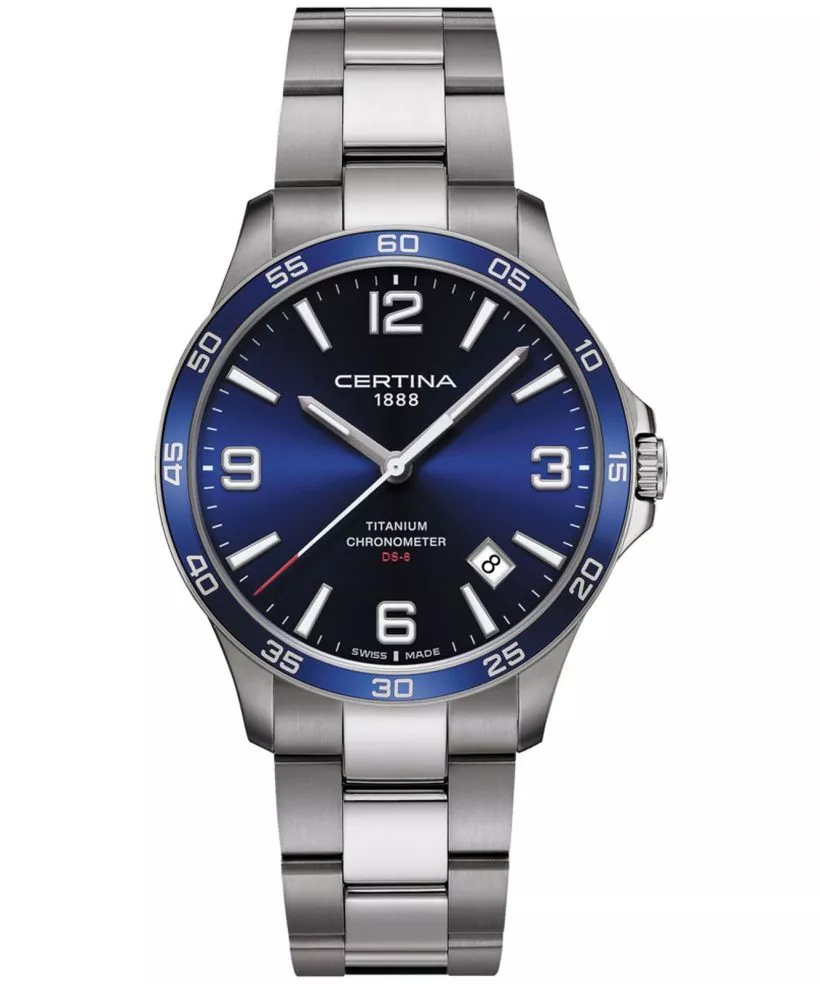 Certina DS-8 Quartz Precidrive Chronometer Titanium