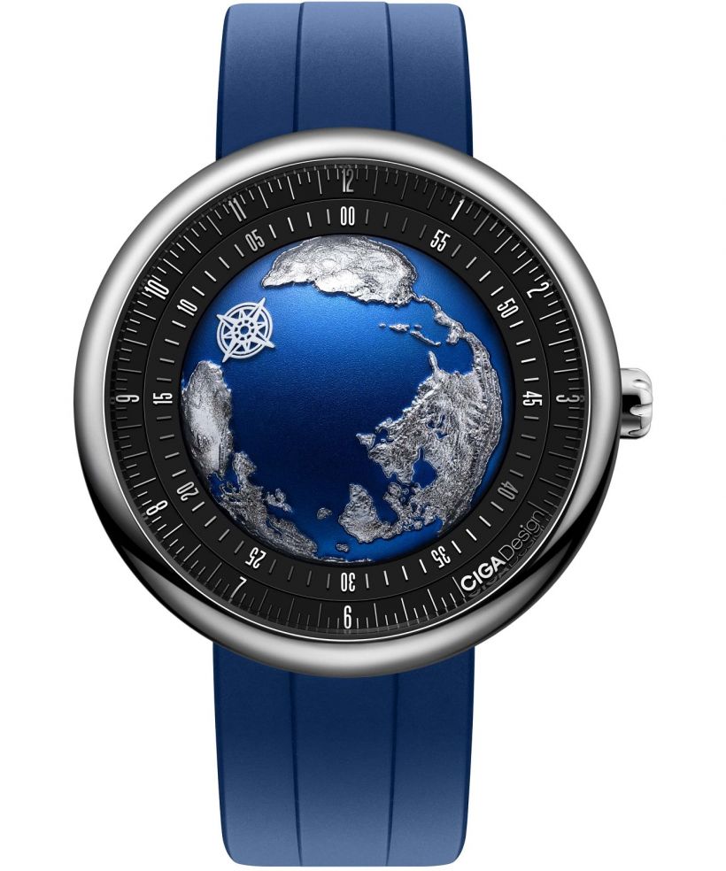Zegarek męski Ciga Design U Series Blue Planet II Atlantic Automatic GPHG 2021