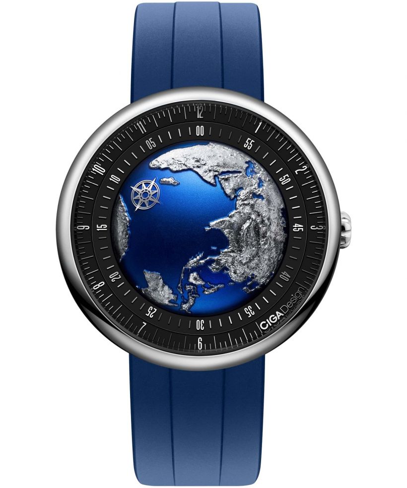 Zegarek męski Ciga Design U Series Blue Planet II Automatic GPHG 2021