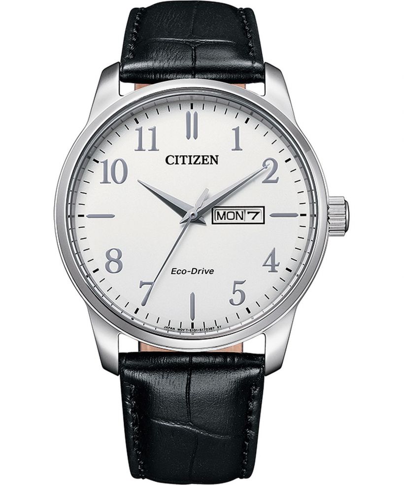 Zegarek męski Citizen Leather Eco-Drive