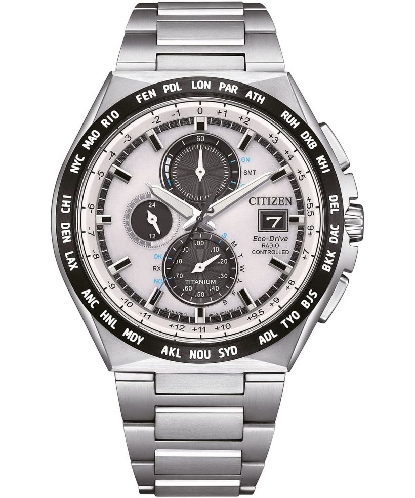 Zegarek męski Citizen Radio Controlled Super Titanium Eco-Drive