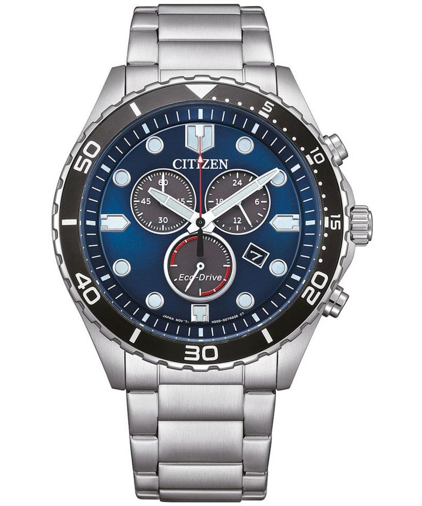 Zegarek męski Citizen Sporty Aqua Eco-Drive Chronograph