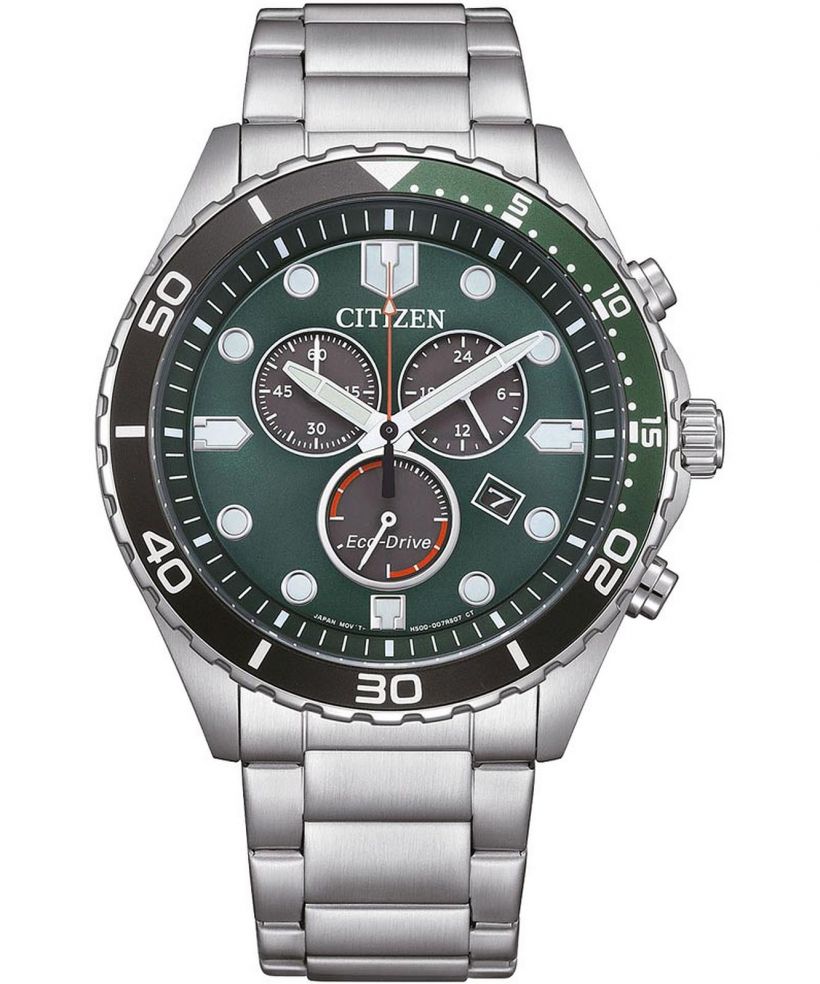 Zegarek męski Citizen Sporty Aqua Eco-Drive Chronograph