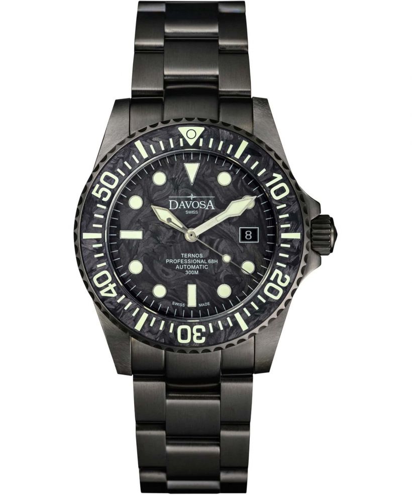 Zegarek męski Davosa Ternos Professional 68H Carbon Limited Edition