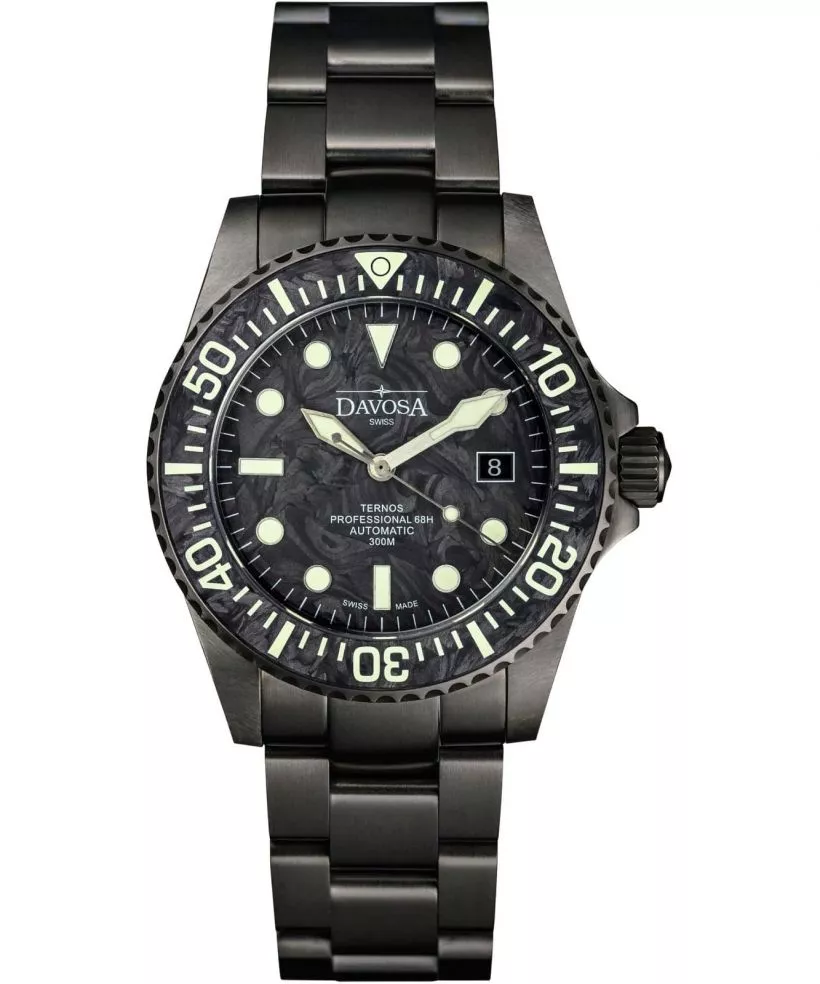 Zegarek męski Davosa Ternos Professional 68H Carbon Limited Edition