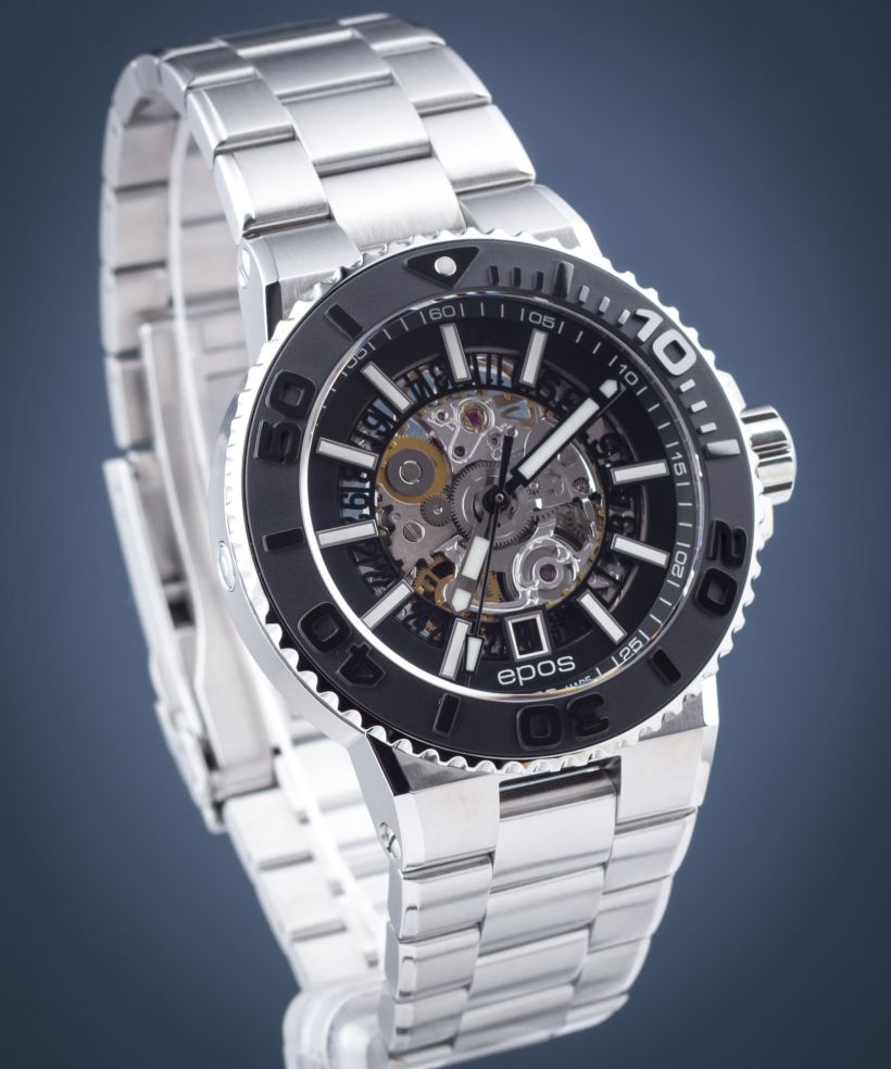 Zegarek męski Epos Sportive Diver Skeleton Automatic