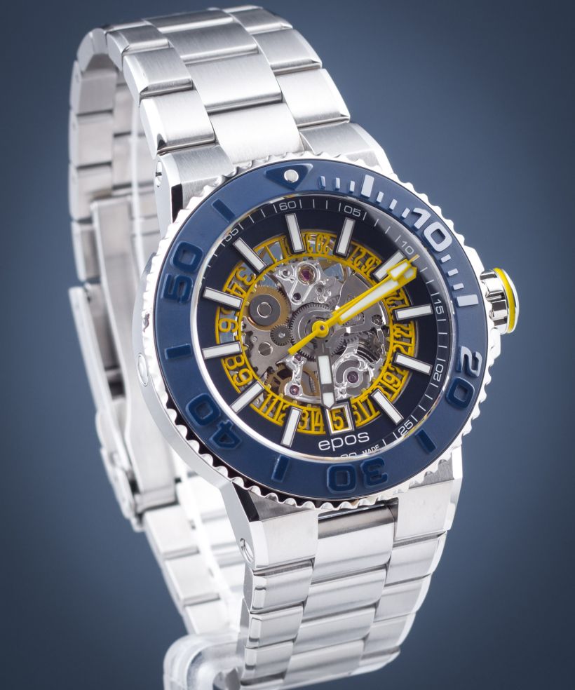 Zegarek męski Epos Sportive Diver Skeleton Automatic 					