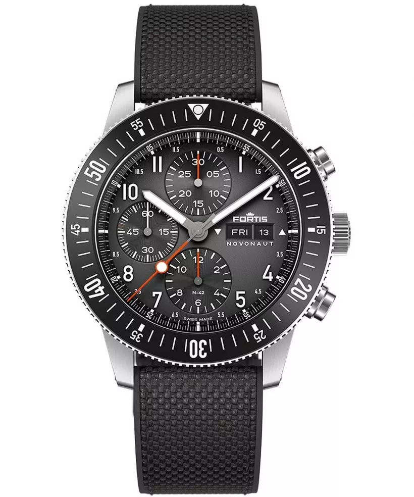 Zegarek męski Fortis Novonaut N-42 Legacy Hybrid Strap