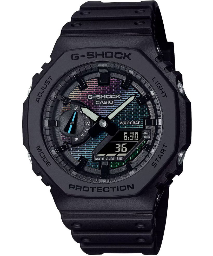 Zegarek męski Casio G-SHOCK Classic 2100 Series Rainbow Brick Wall