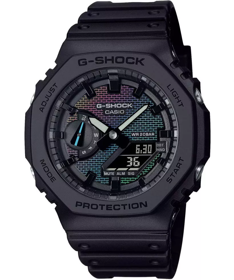Zegarek męski Casio G-SHOCK Classic 2100 Series Rainbow Brick Wall