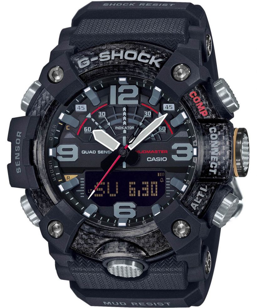 Zegarek Casio G-SHOCK Master of G Mudmaster Carbon Core Guard Quad Sensor Bluetooth Sync