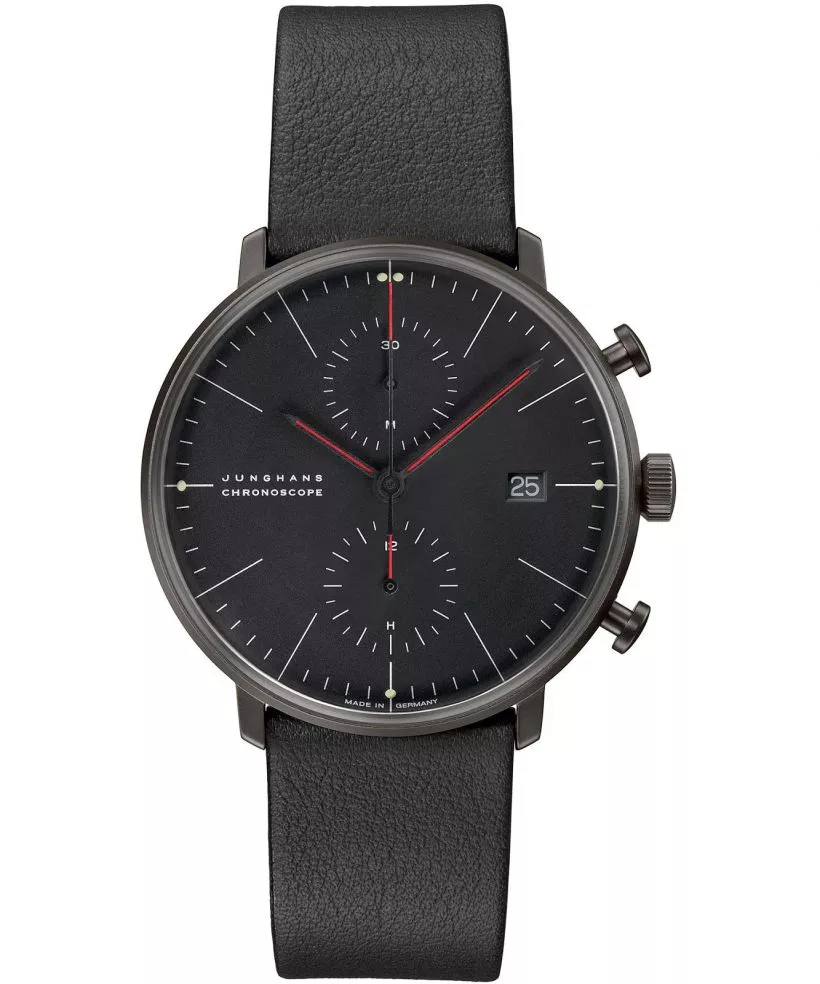 Zegarek męski Junghans max bill Chronoscope Bauhaus Automatic