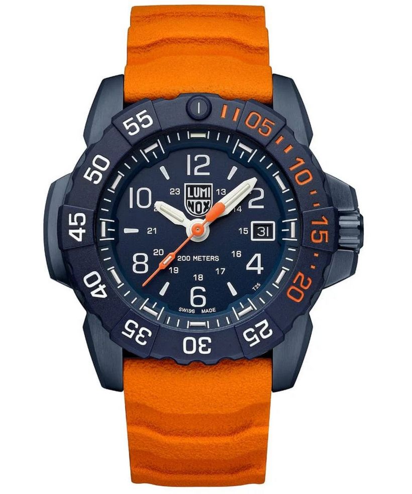 Zegarek męski Luminox Navy SEAL Foundation 3250 Back To The Blue SET