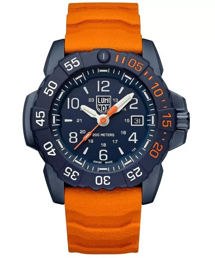 Zegarek męski Luminox Navy SEAL Foundation 3250 Back To The Blue SET