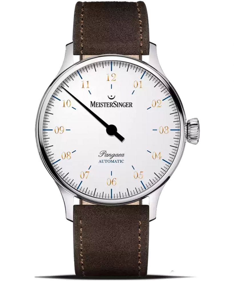 Zegarek męski MeisterSinger Pangaea White Automatic