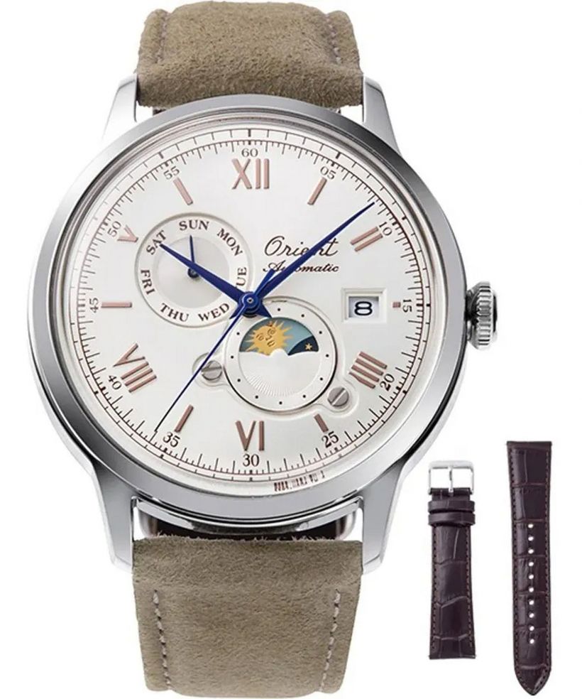 Zegarek męski Orient Bambino Sun & Moon Automatic 75th Anniversary Limited Edition