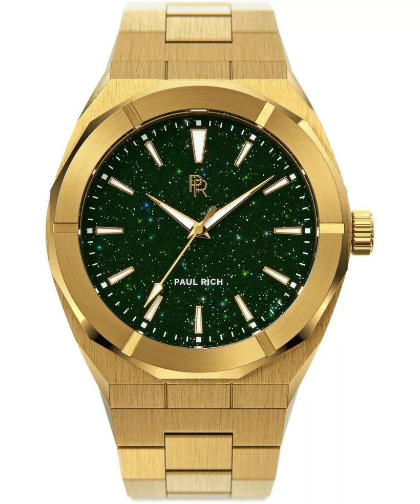 Zegarek męski Paul Rich Star Dust Green Gold 42
