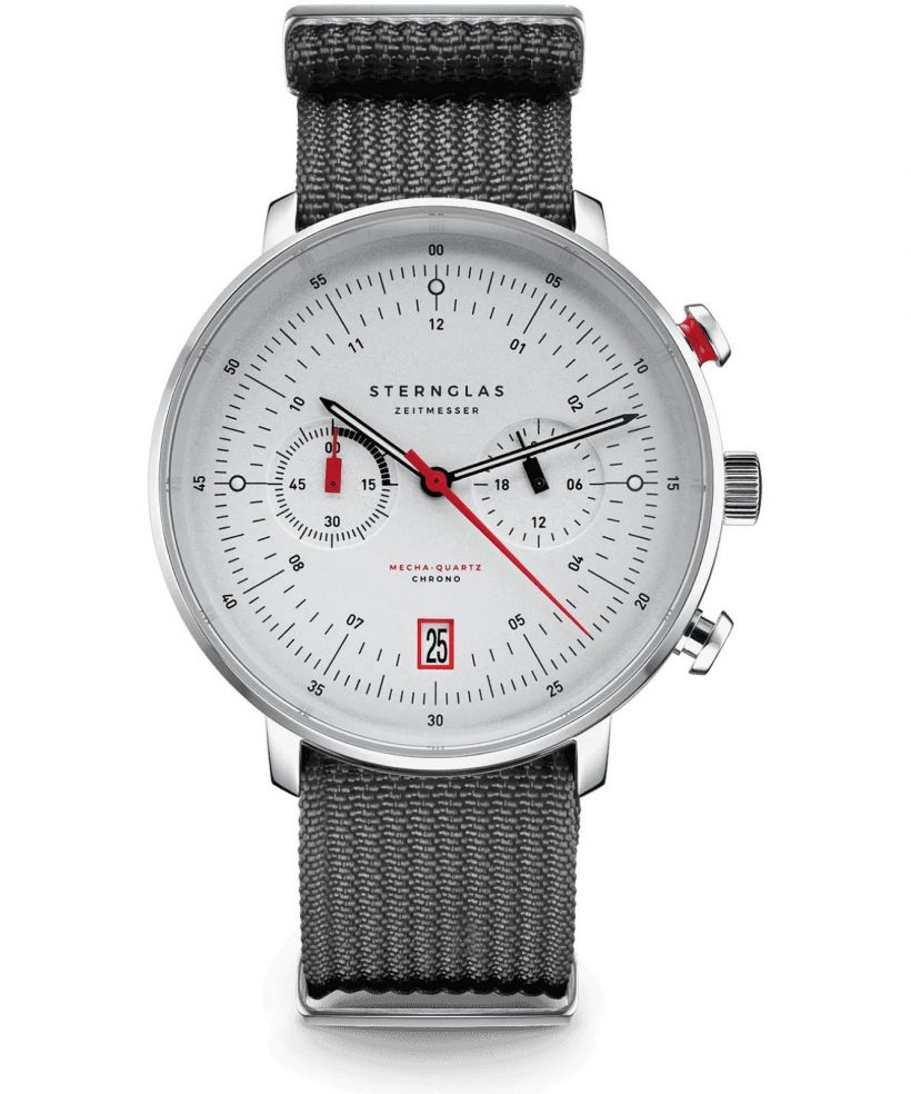 Zegarek męski Sternglas Hamburg Mecha-Quartz Chrono