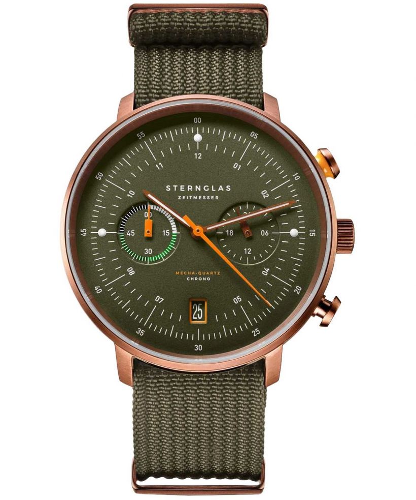 Zegarek męski Sternglas Hamburg Mecha-Quartz Chrono