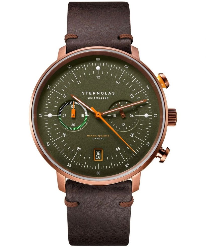 Zegarek męski Sternglas Hamburg Mecha-Quartz Chrono