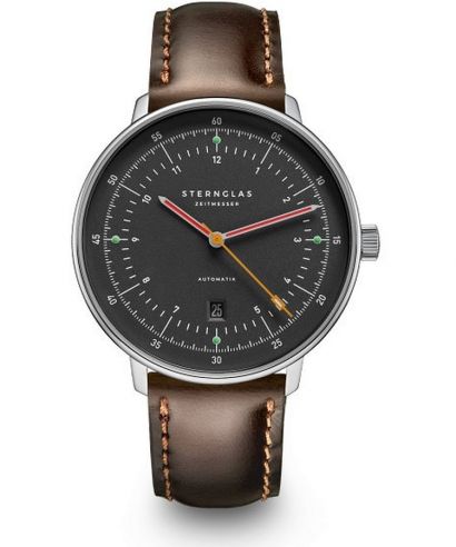 Zegarek męski Sternglas Hamburg Neugraphit Automatic