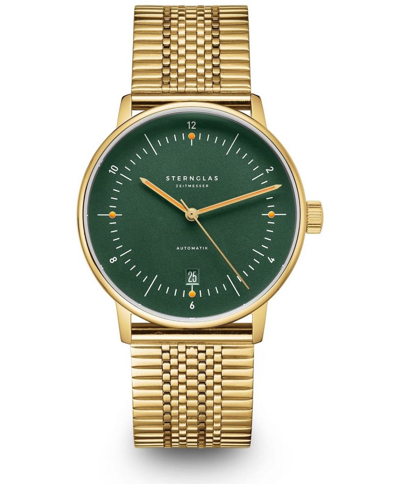 Zegarek męski Sternglas Naos Green Gold Automatic