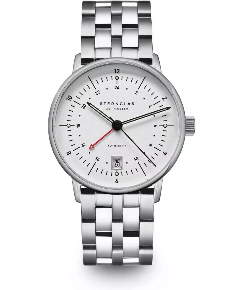 Zegarek męski Sternglas Naos Pro GMT Automatik