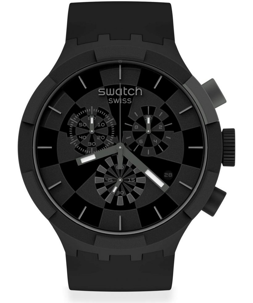 Zegarek męski Swatch Big Bold Checkpoint Black Chrono