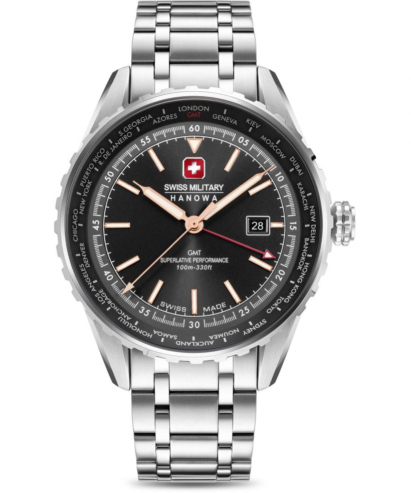Zegarek męski Swiss Military Hanowa Afterburn GMT
