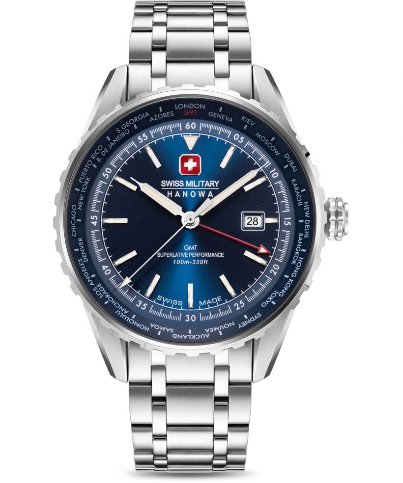 Zegarek męski Swiss Military Hanowa Afterburn GMT