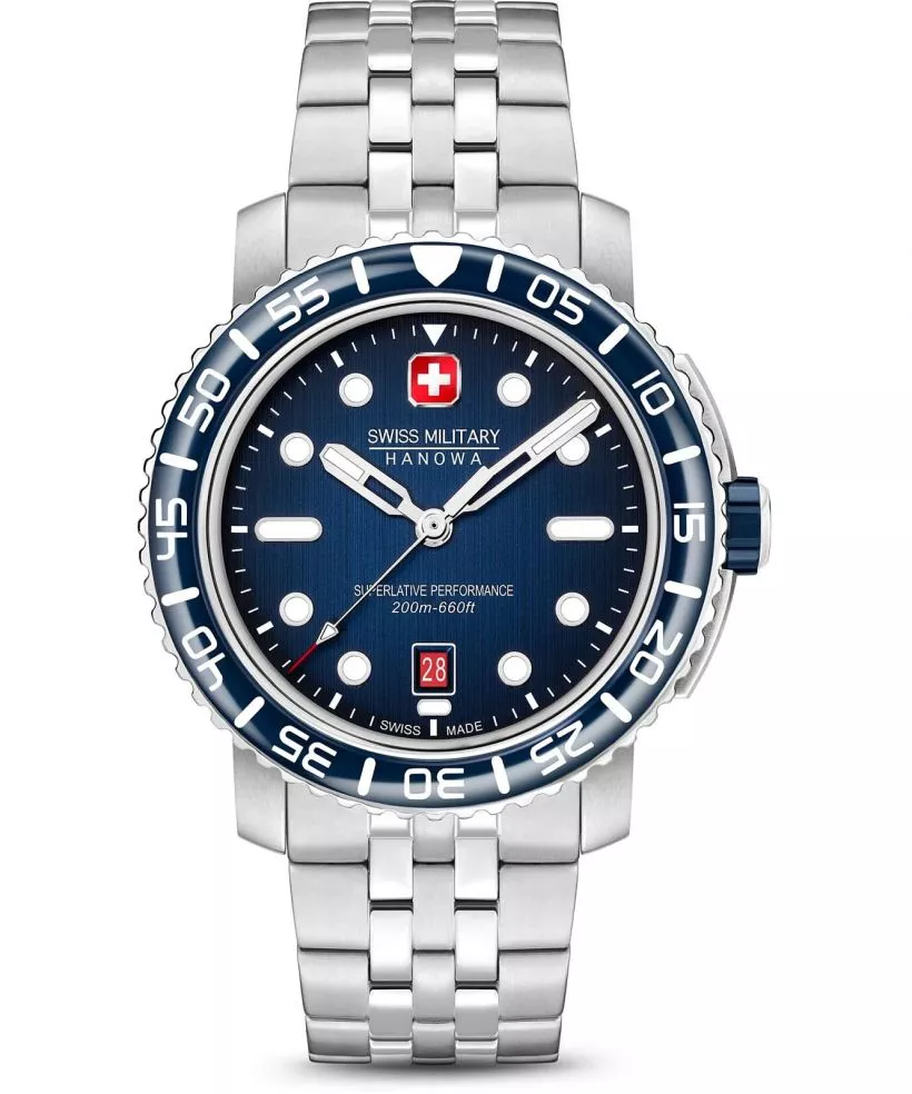 Zegarek męski Swiss Military Hanowa Black Marlin