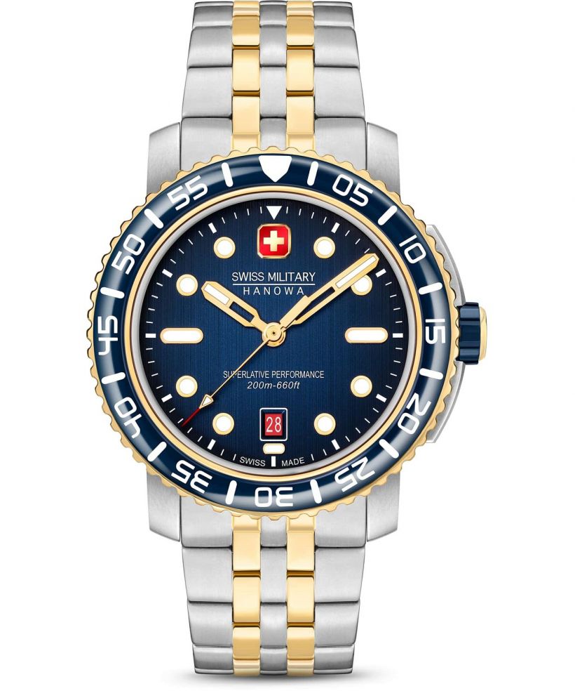 Zegarek męski Swiss Military Hanowa Black Marlin