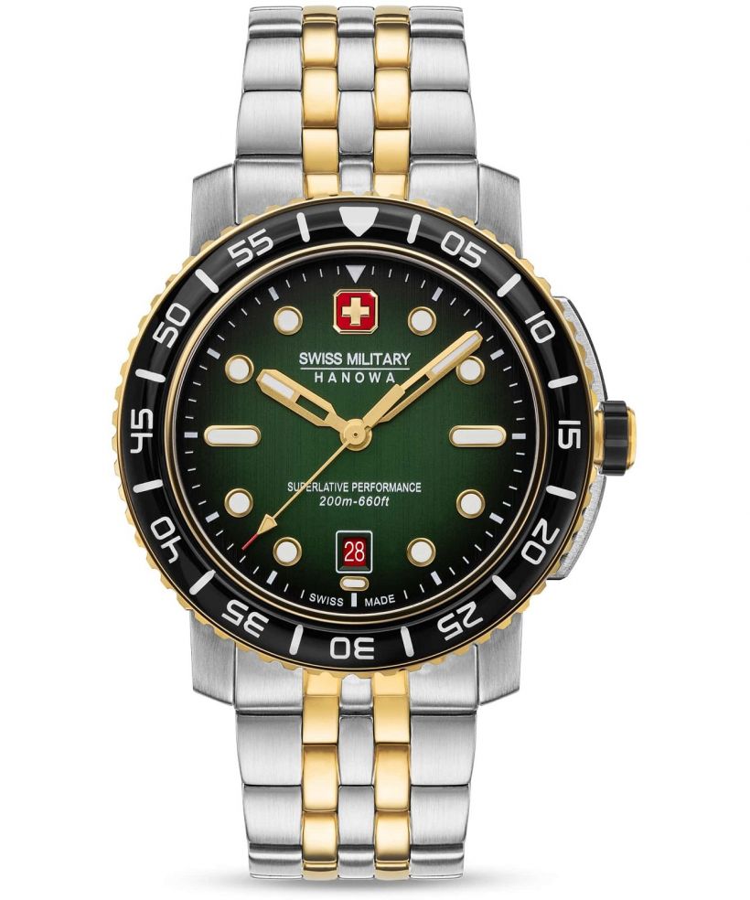 Zegarek męski Swiss Military Hanowa Black Marlin