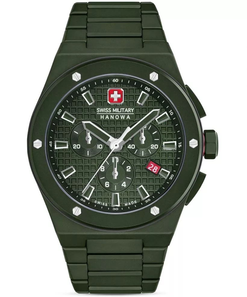 Zegarek męski Swiss Military Hanowa Sidewinder Chronograph Ceramic