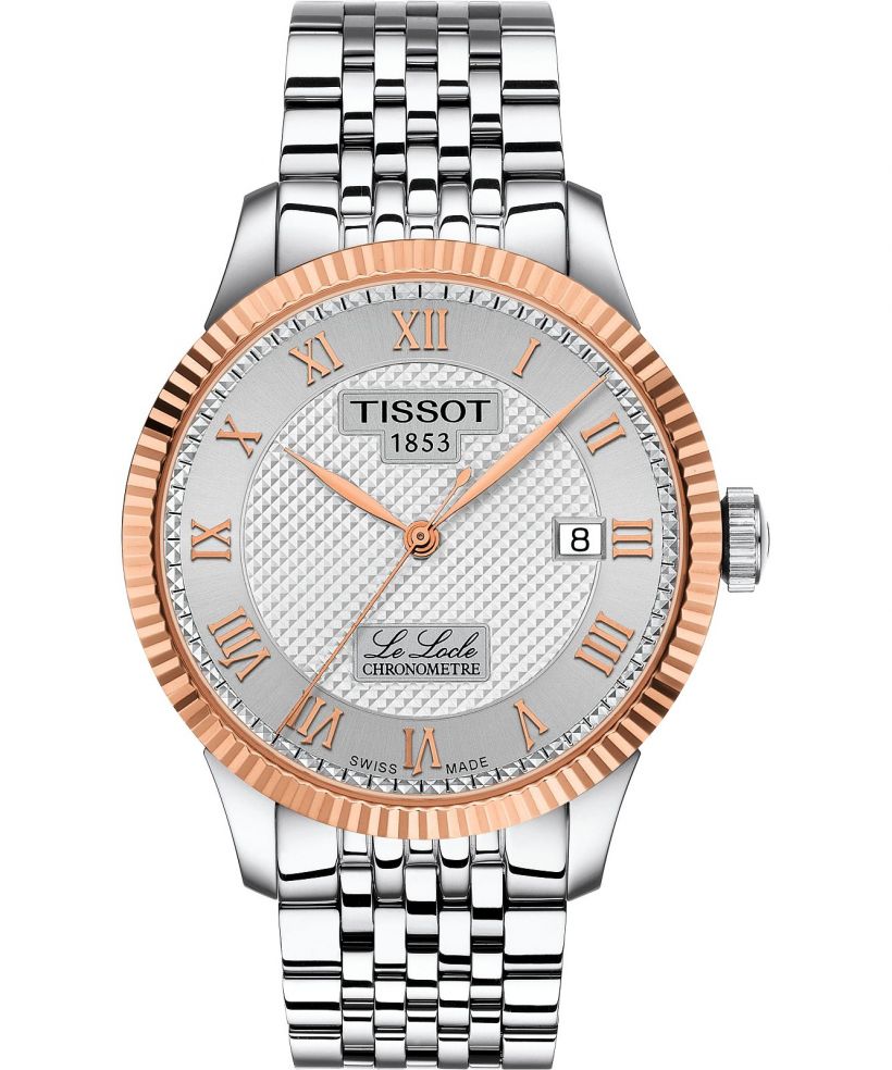Zegarek męski Tissot Le Locle COSC 18K Gold Bezel