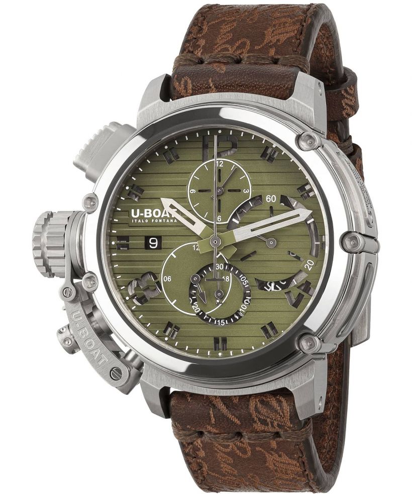 Zegarek męski U-BOAT Chimera Chrono SS Verde Limited Edition