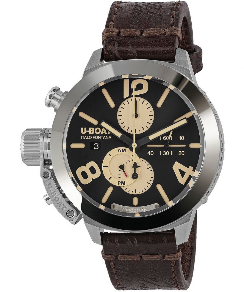 Zegarek męski U-BOAT Classico 45 Tungsteno Cas1 Automatic Chronograph