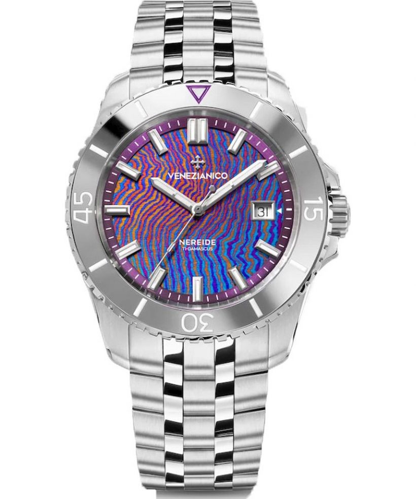 Zegarek męski Venezianico Nereide Ti-Damascus Automatic Limited Edition