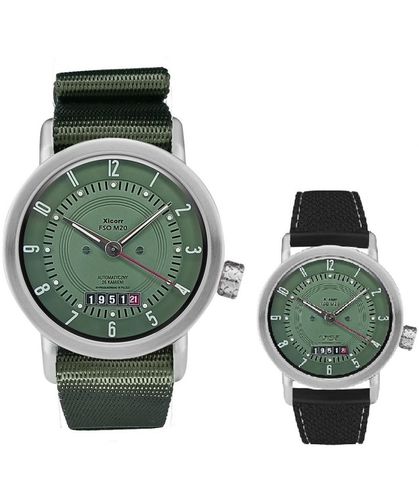Zegarek męski Xicorr FSO M20 Warszawa Military Limited Edition SET