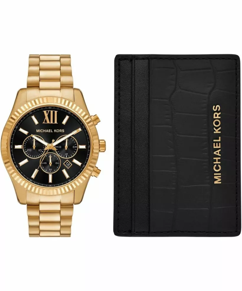 Zegarek męski Michael Kors Lexington Chronograph SET
