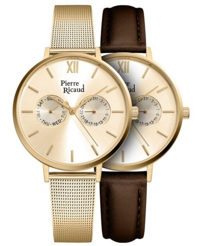 Zegarek damski Pierre Ricaud Multifunction SET