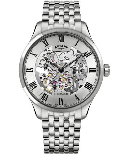 Zegarek męski Rotary Greenwich Automatic Skeleton