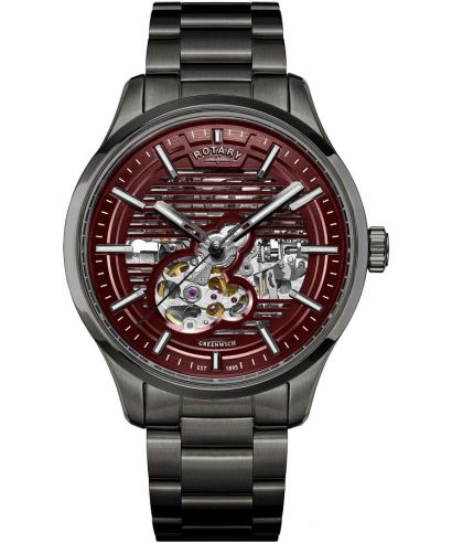 Zegarek męski Rotary Greenwich Automatic Skeleton