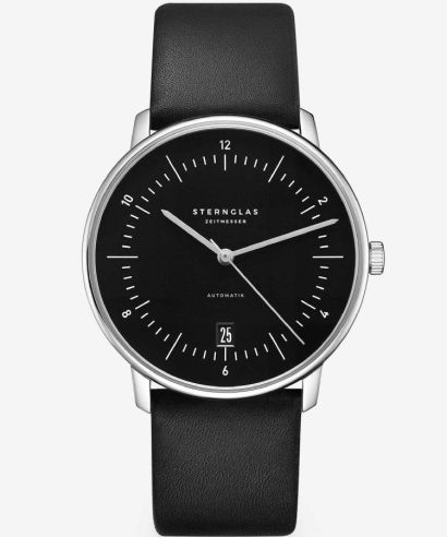 Zegarek męski Sternglas Naos Piano Black Automatic