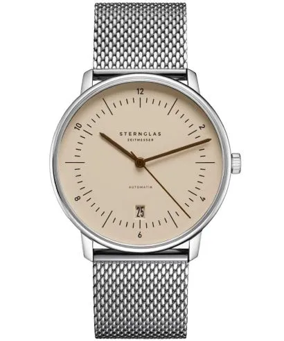 Zegarek męski Sternglas Naos Sand Brown Automatic