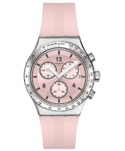 Zegarek Swatch Irony Poppingly Pink Chronograph
