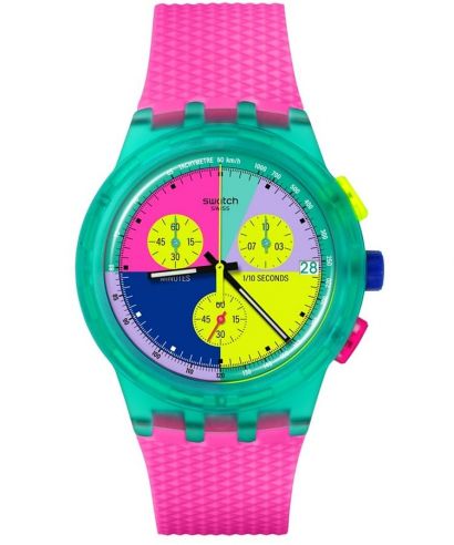 Zegarek Swatch Neon Flash Arrow Chronograph