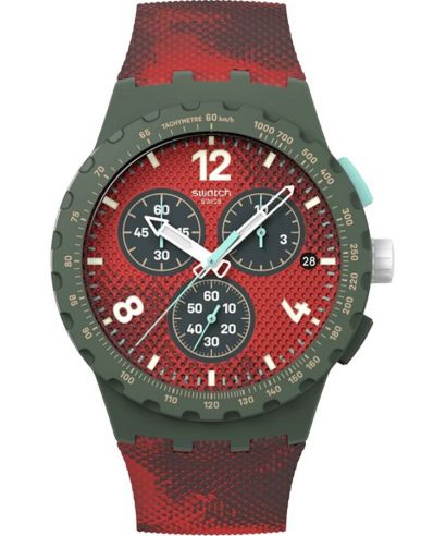 Zegarek Swatch Essentials Crimson Foliage Chronograph